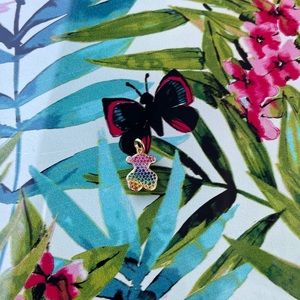 Gold Vermeil Pendant with Multicolor stones